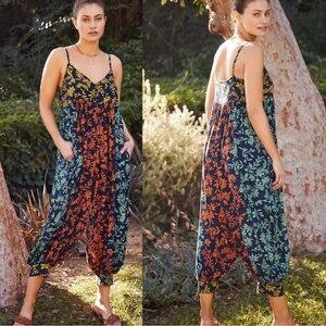 Anthropologie Lounge Around Jumpsuit